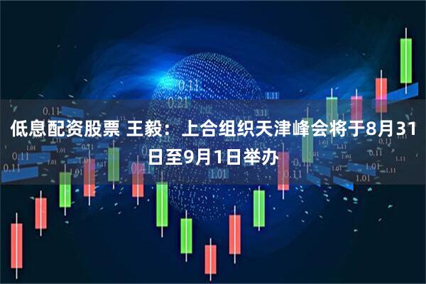 低息配资股票 王毅：上合组织天津峰会将于8月31日至9月1日举办